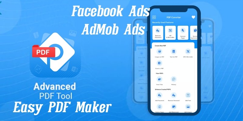 Advance PDF Tool With Admob Android App