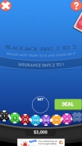 Black jack 21 - Unity Source Code Screenshot 2