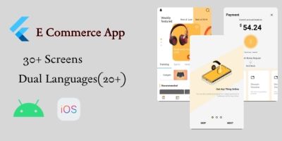 Flutter ECommerce - FLutter UI Template 