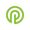 Letter P Logo Circle Design Template