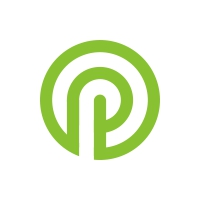 Letter P Logo Circle Design Template