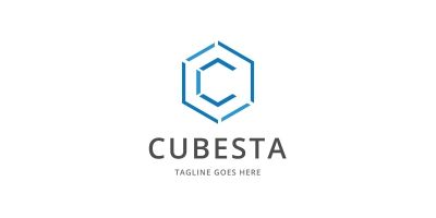 Cubesta Letter C Logo