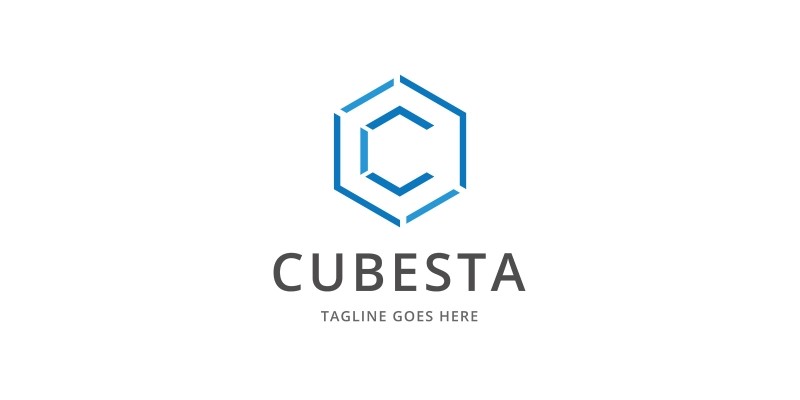Cubesta Letter C Logo