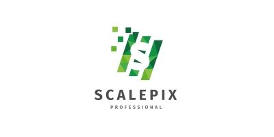 Scalepix - Letter S  Logo