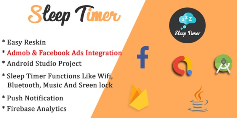 Sleep Timer Android App Template