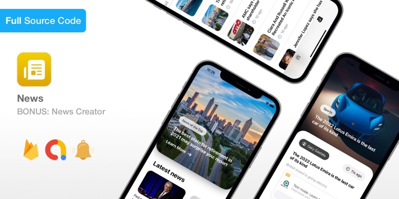 News - iOS App Firebase SwiftUI