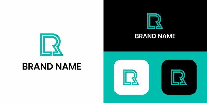 Letter R Logo Template