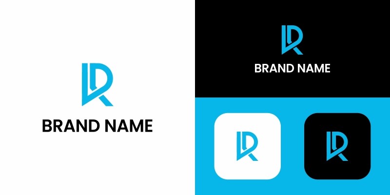 Letter R Logo Template