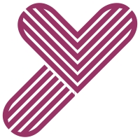 Modern Letter Y and Heart Logo