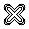 Modern Letter X Logo