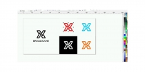 Modern  X Logo Screenshot 1