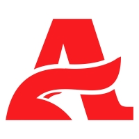 Letter A and Eagle&#039;s Head Logo