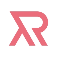 R Letter Line Logo Design