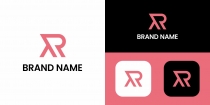R Letter Line Logo Design Screenshot 1