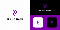 R Letter Arrow Logo Design Screenshot 1