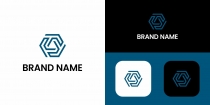 R Letter Hexagon Logo Design Screenshot 1