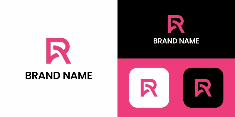 R Letter Logo Design