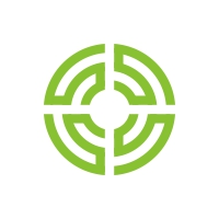 S Letter Tech Circle Logo Template