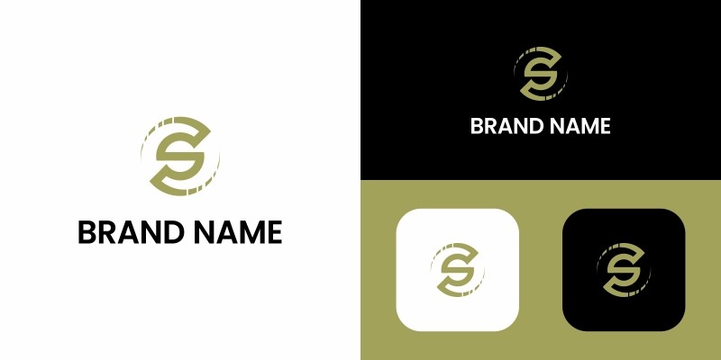 S Letter Logo Template