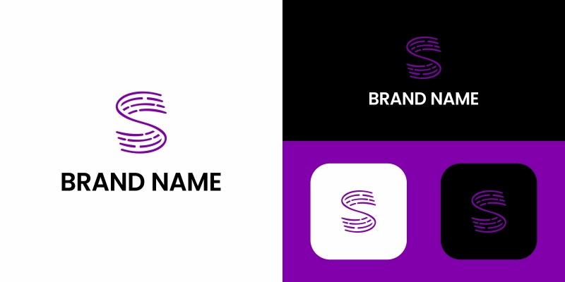 S Letter Logo Template