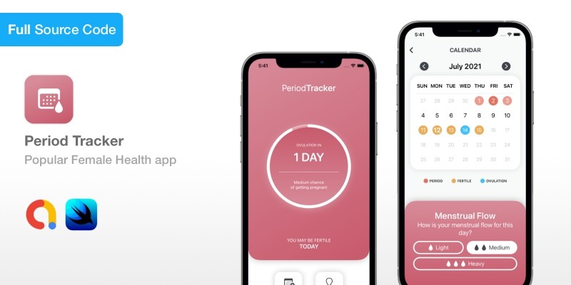 Period Tracker - SwiftUI Source Code