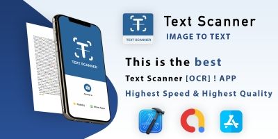 Image to Text - OCR Scanner iOS App Source Code