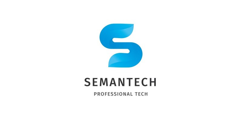 Semantech - Letter S Logo