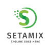 Letter S Setamix Logo