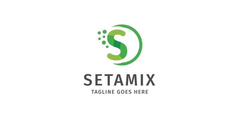 Letter S Setamix Logo