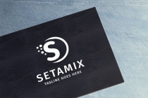 Letter S Setamix Logo Screenshot 2