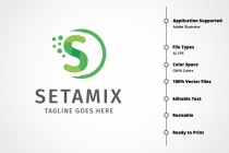 Letter S Setamix Logo Screenshot 3