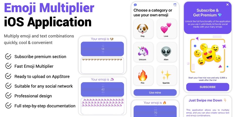 Emoji Multiplier iOS Application