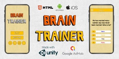 Offline Quiz Brain Trainer - Complete Unity Projec