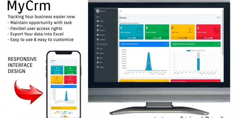 MyCRM - Simple CRM web Application