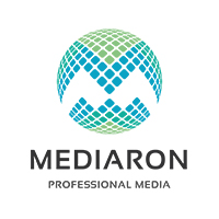 Media Round - Letter M Logo