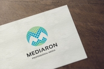 Media Round - Letter M Logo Screenshot 1