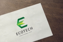 Letter E - Ecotech Logo Screenshot 1