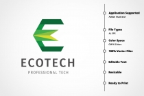 Letter E - Ecotech Logo Screenshot 3