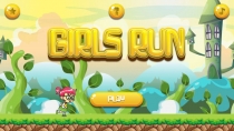 Girls Run  Buildbox Template Screenshot 1