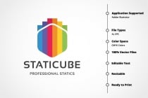 Statistic Cube Logo Screenshot 3
