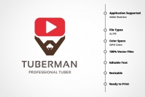 Tuber man Logo Screenshot 3