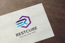 Letter R - Cube Logo Screenshot 1