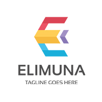 Letter E - Elimuna Logo