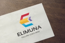 Letter E - Elimuna Logo Screenshot 1