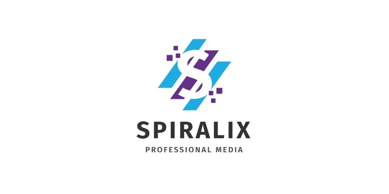 Letter S - Spiralix Logo