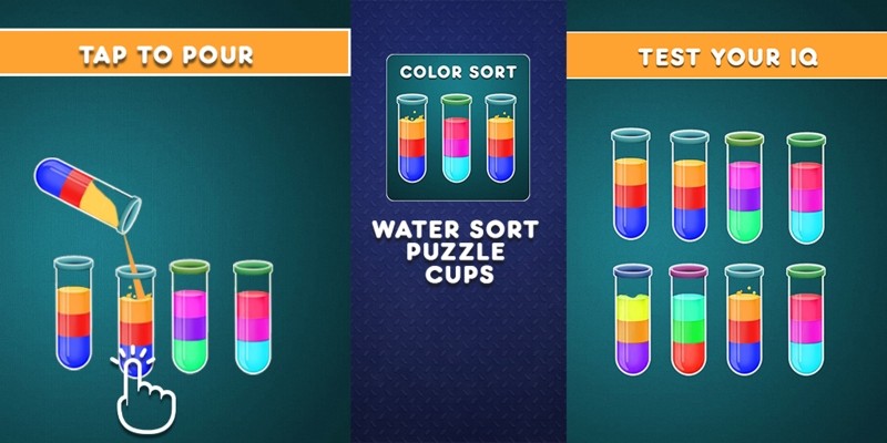 Water Sort Puzzle  Cups - Unity Project