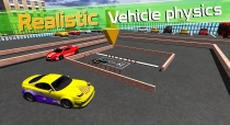 Plaza Car Parking  Simulator Unity Screenshot 1