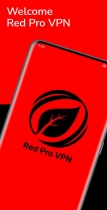 Red Pro VPN  -  Android App Template Screenshot 1