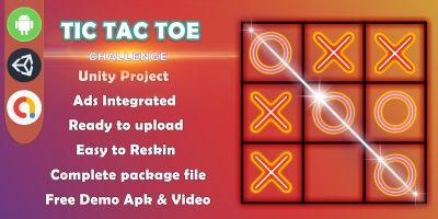 Tic Tac Toe Template - Unity Complete Project