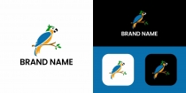 Bird Parrot Logo Design Template Screenshot 1